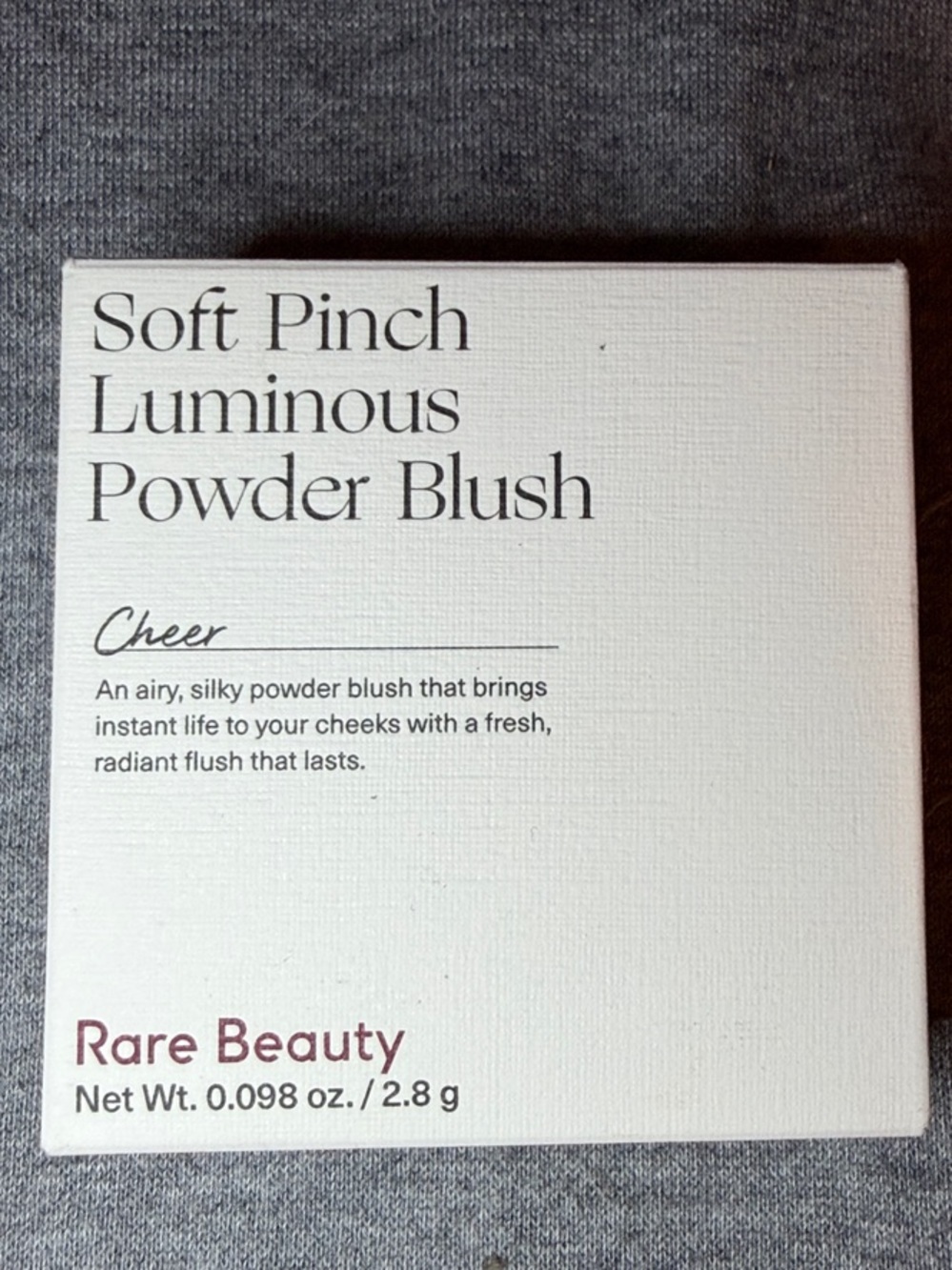 Rare Beauty Soft Pinch Luminous Powder Blush - Cheer (Mauve Pink)